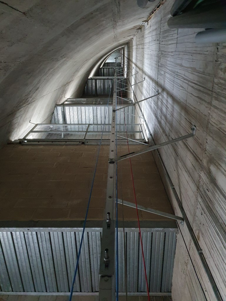 Inside the training ladder