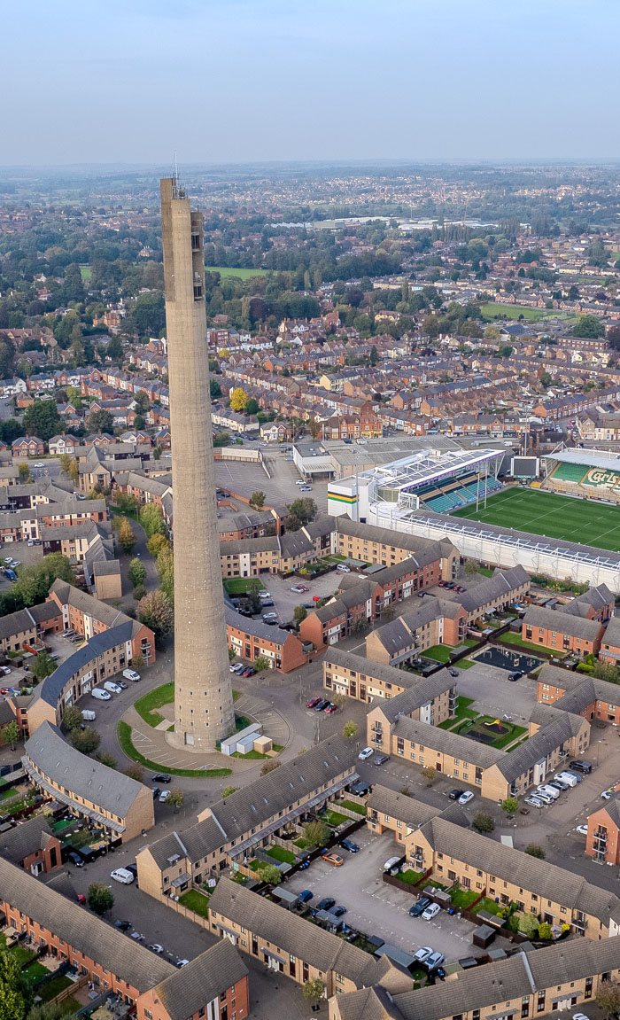 National Lift Tower viewed from above